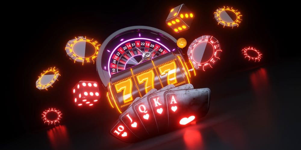 Thrilling VC77 casino action montage featuring vibrant gameplay and live sessions