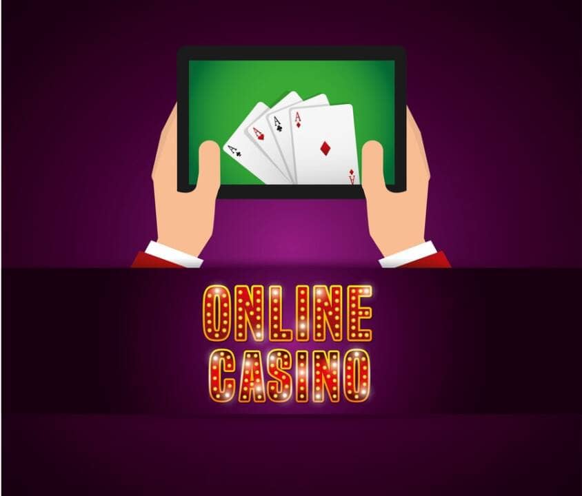 Dynamic VC77 games montage illustrating a variety of popular casino games and exciting gameplay