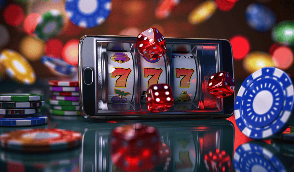 Slot categories overview with clear labels and VC77 branding
